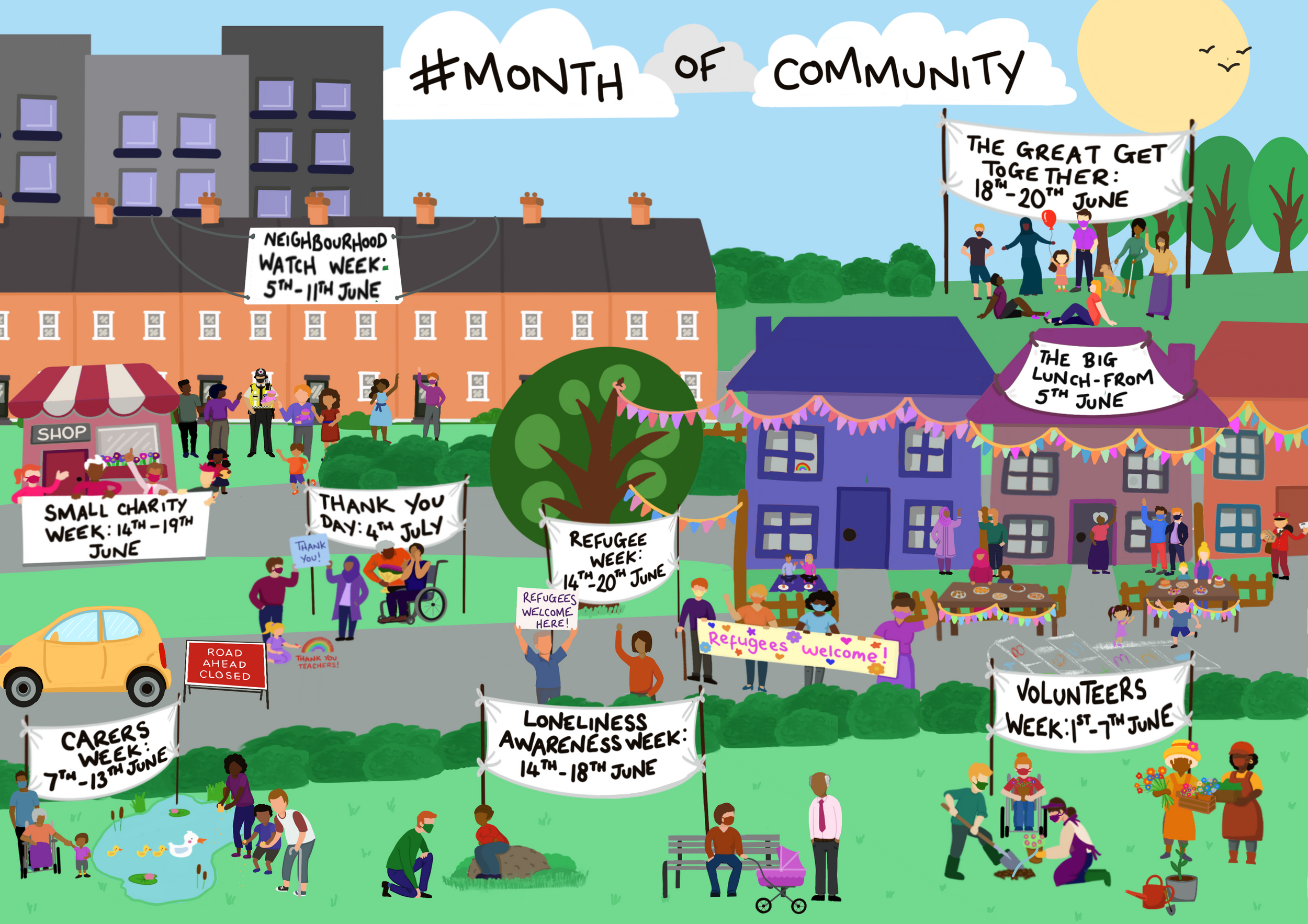 Month of community image